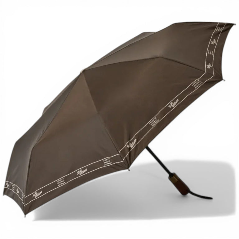RM Williams Compact Umbrella-Chestnut