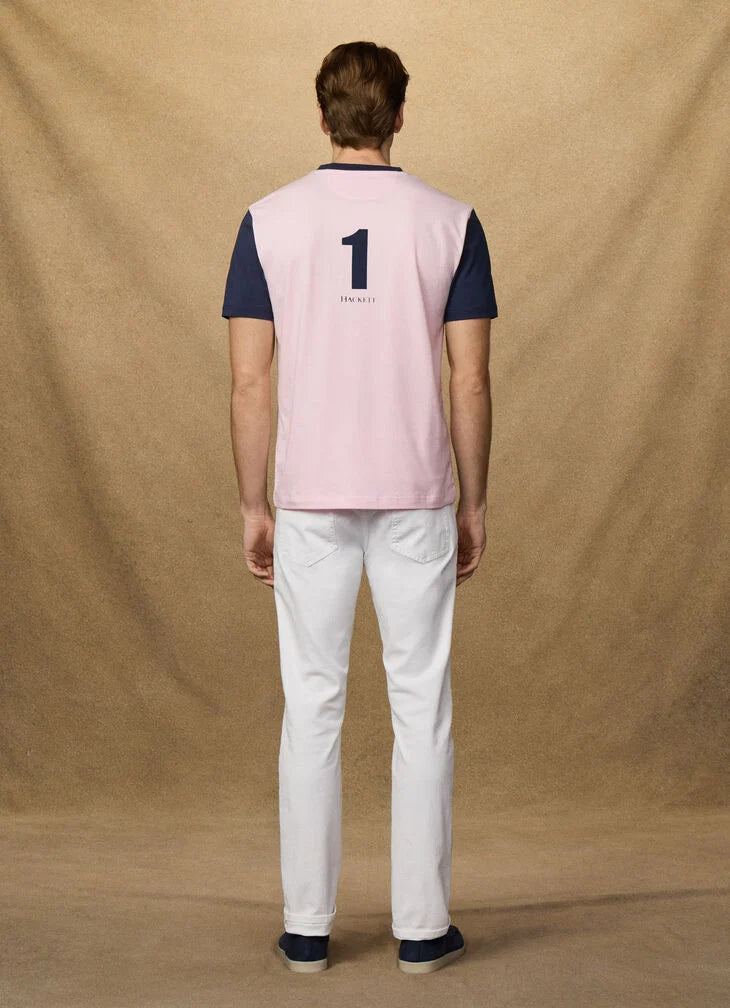 Hackett Heritage Classic Fit Multi T-Shirt - Sage Green