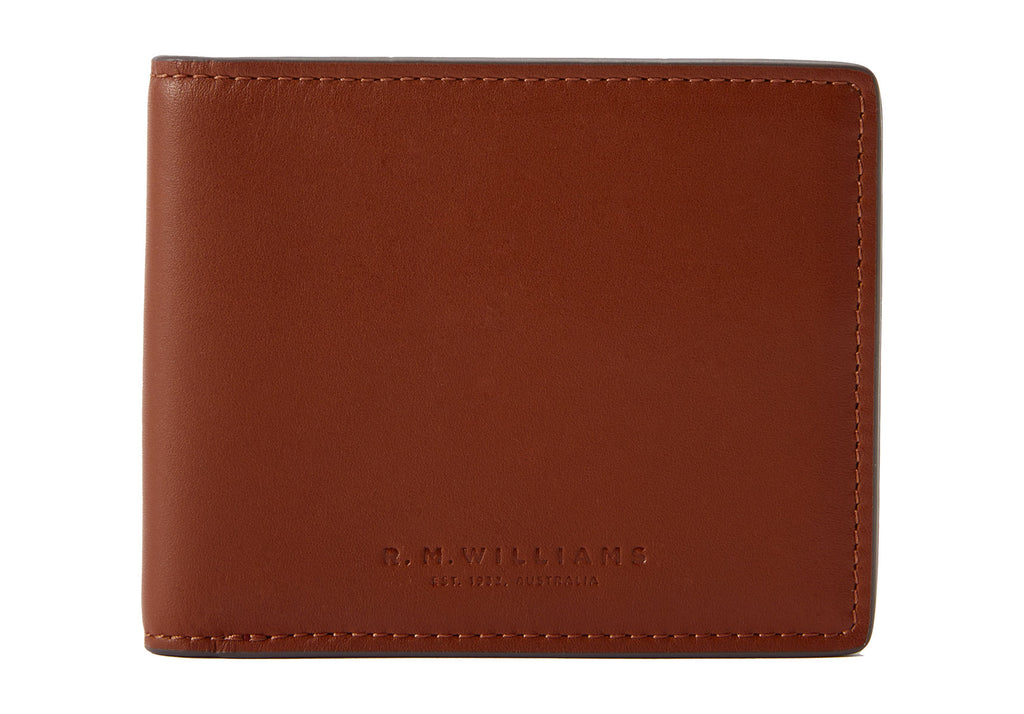 RM Williams Tan Farrier Slim Bi-Fold Wallet
