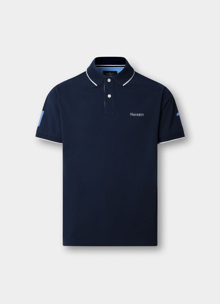 Hackett Heritage Classic Fit Back Sash Polo - Old Navy