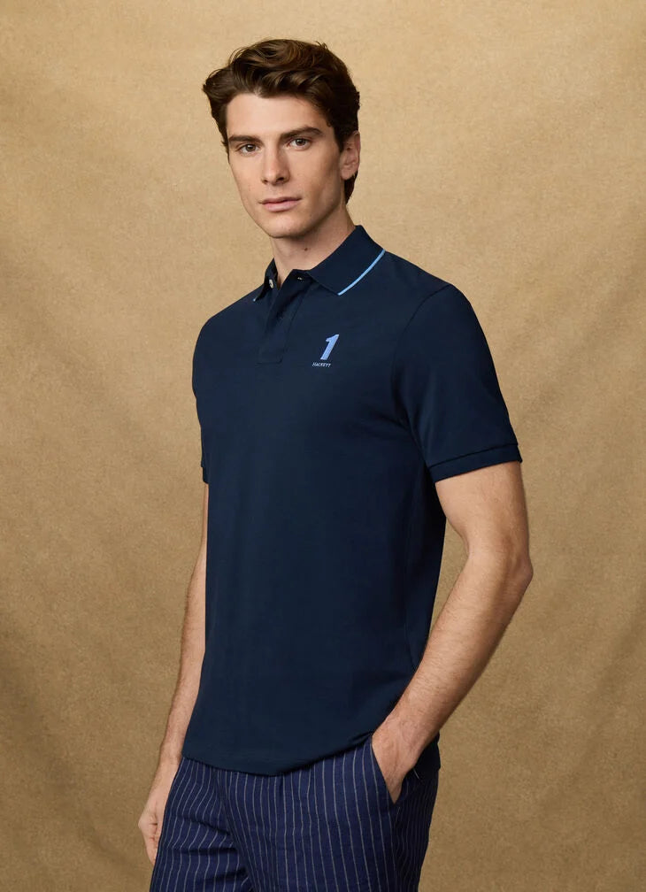 Hackett Heritage Classic Fit Number Polo - Old Navy