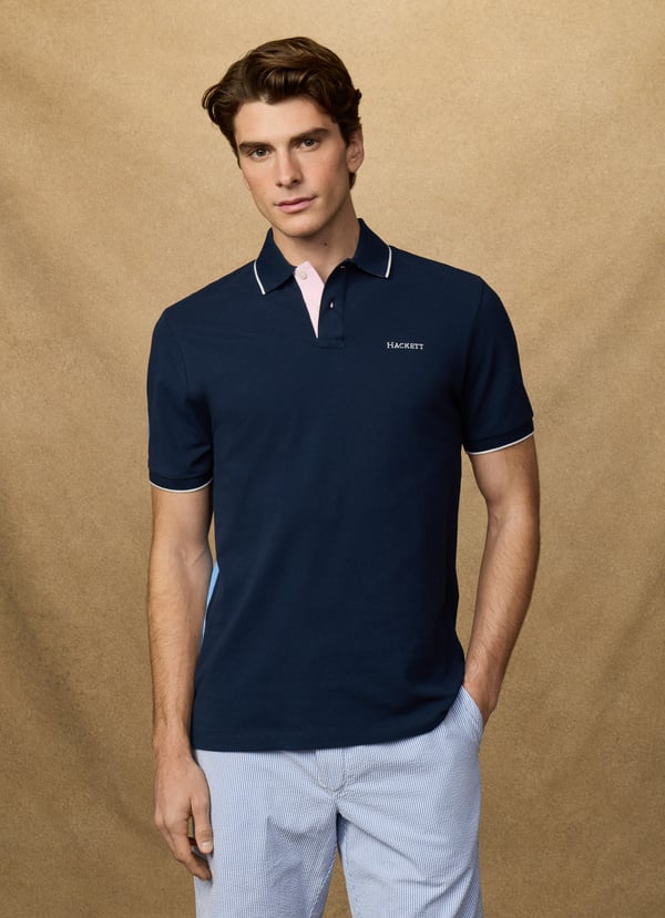 Hackett Heritage Classic Fit Back Sash Polo - Old Navy