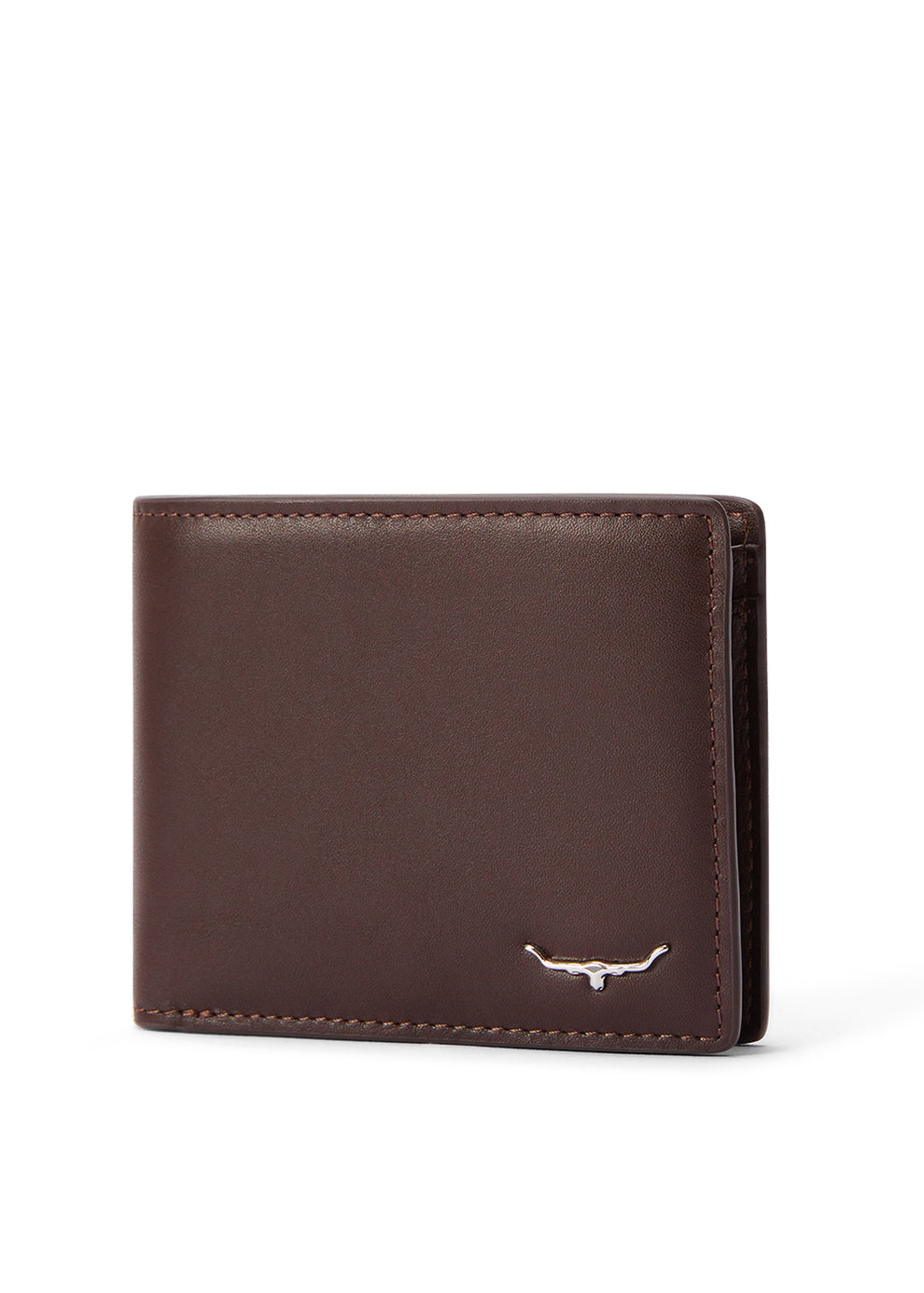 RM Williams Chestnut Bifold Wallet with Coin Pocket