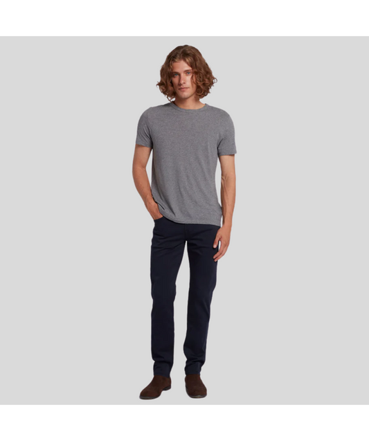 7 For All Mankind Luxe Performance Slimmy Stretch Sateen Navy