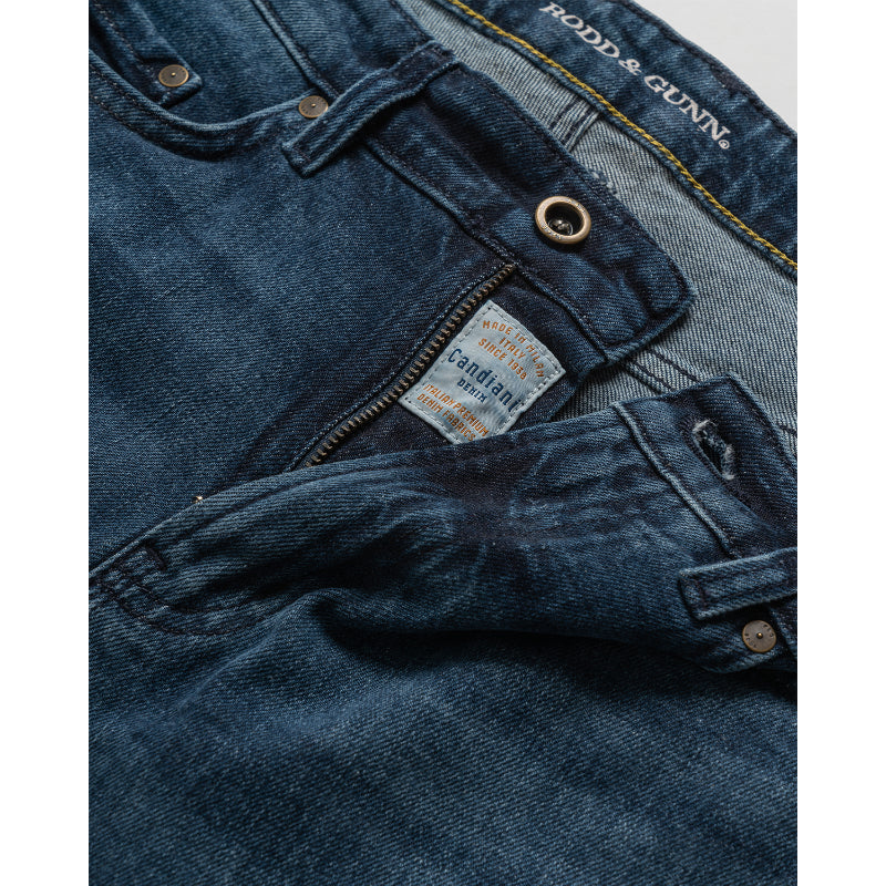 Rodd & Gunn Owaka Straight Fit Italian Denim-True Blue