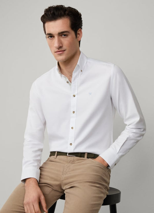 Hackett Tailored Fit Multi Trim Flannel Shirt