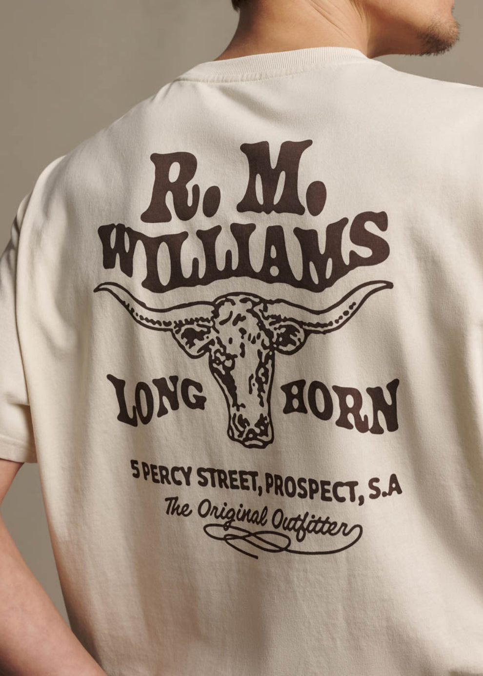RM Williams Kandos T-Shirt-Ecru