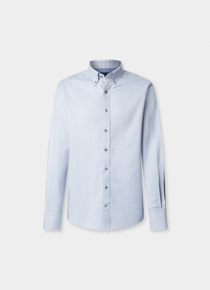 Hackett Tailored Fit Multi Trim Flannel Shirt