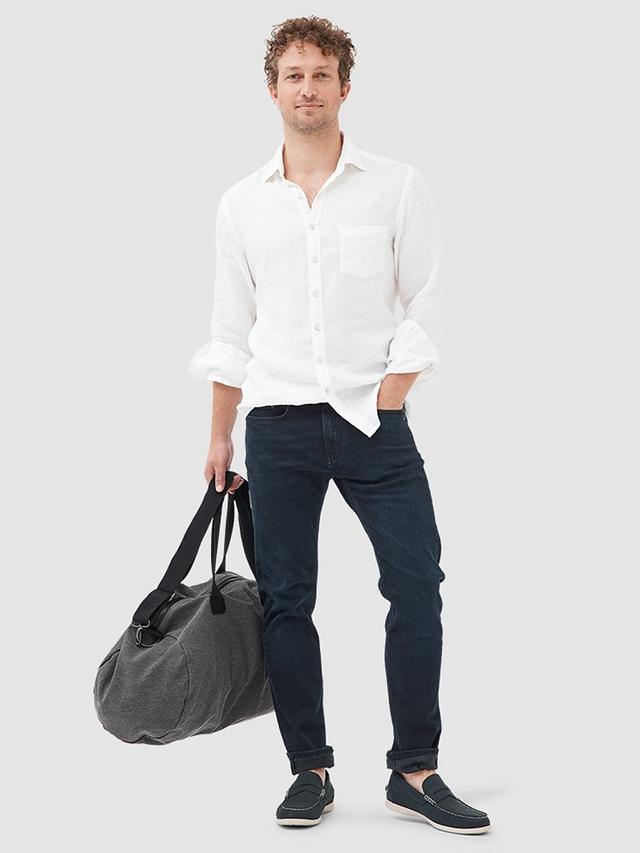 Rodd & Gunn Weston Straight Fit Italian Denim-Blue Black