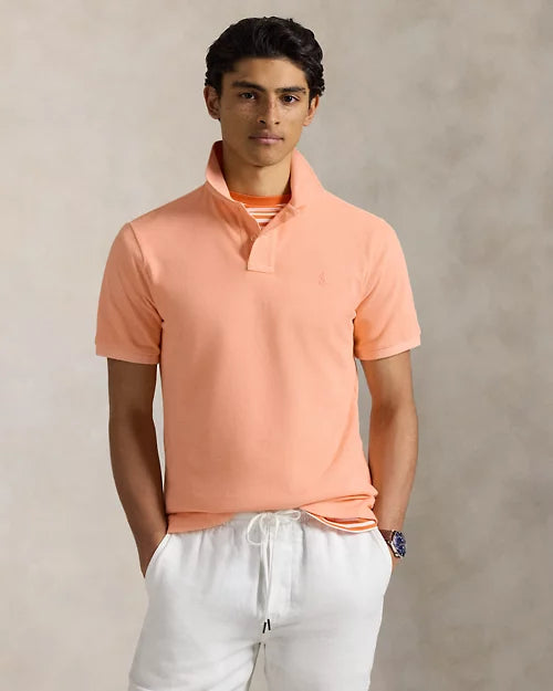 Polo Ralph Lauren Custom Dlim Fit Mineral-Dyed Polo Shirt