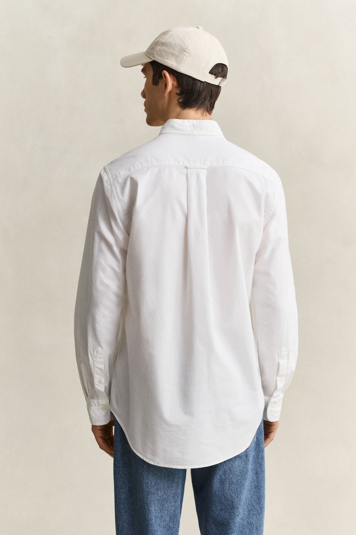 GANT Reg Fit Classic Oxford Shirt-White