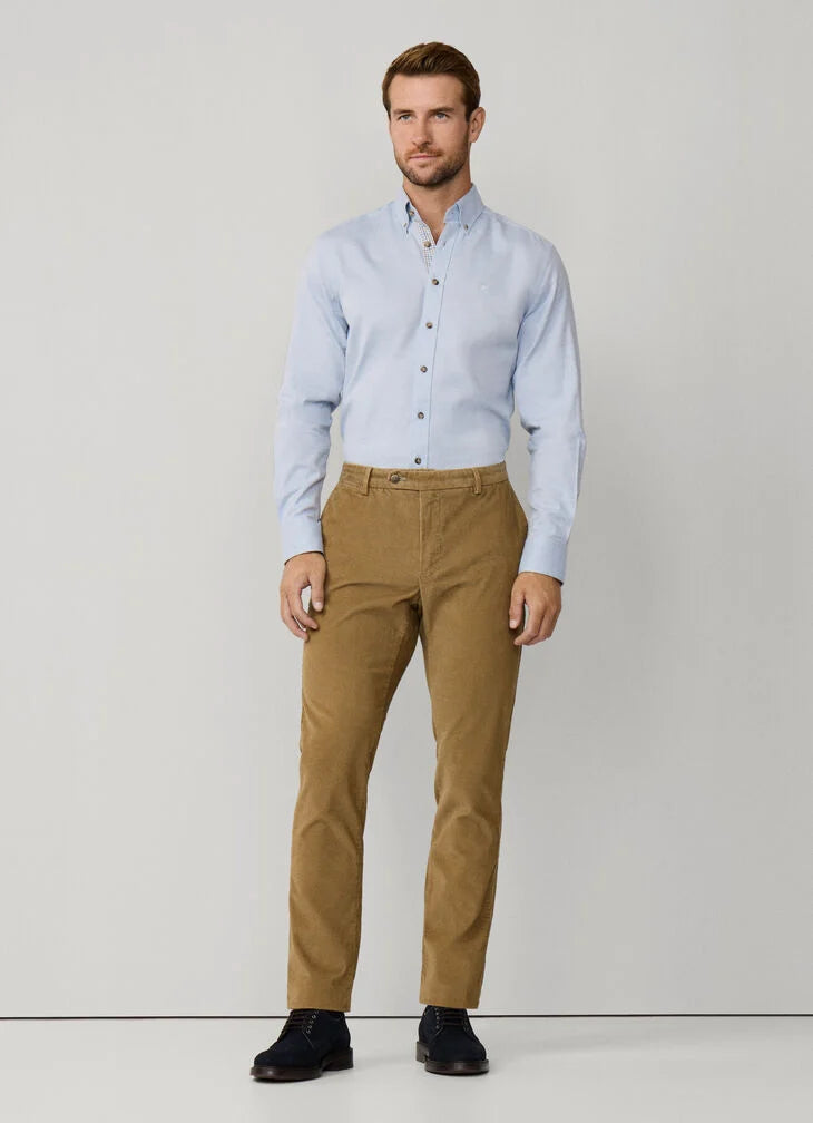 Hackett Tailored Fit Multi Trim Flannel Shirt