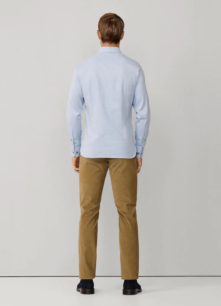 Hackett Tailored Fit Multi Trim Flannel Shirt