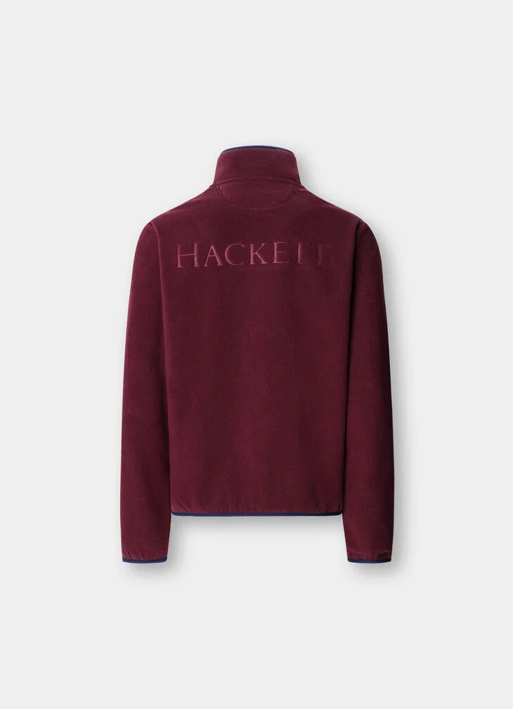 Hackett Logo Fleece 1/4 Zip Sweat