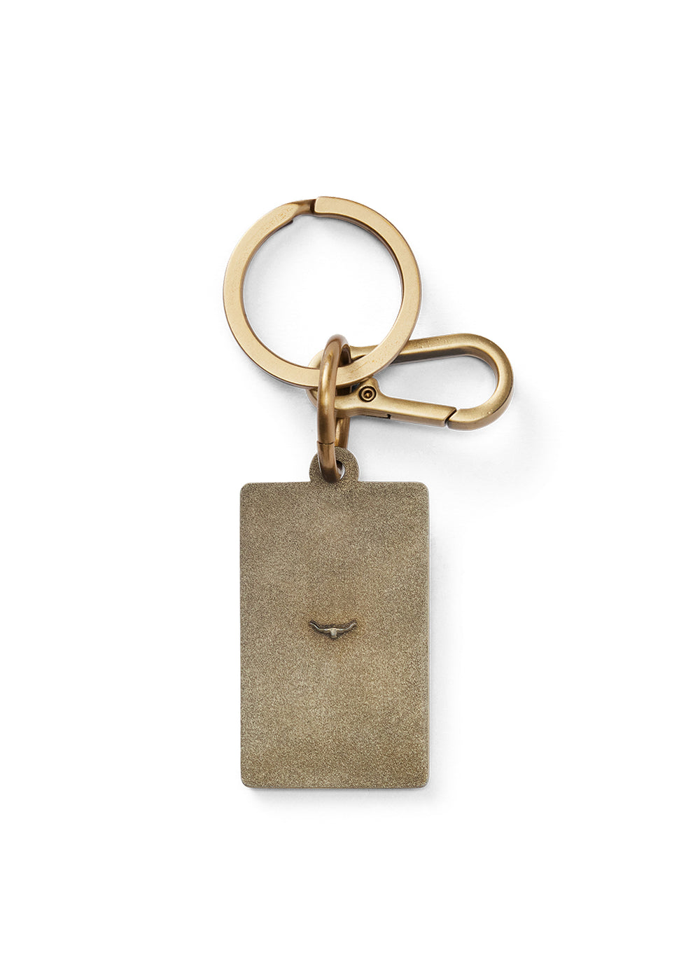RM Williams Heritage Logo Enamel Keyring Navy