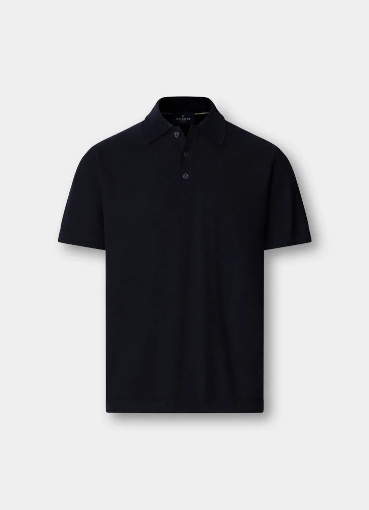 Hackett Classic Fit SS Knit Polo-Old Navy