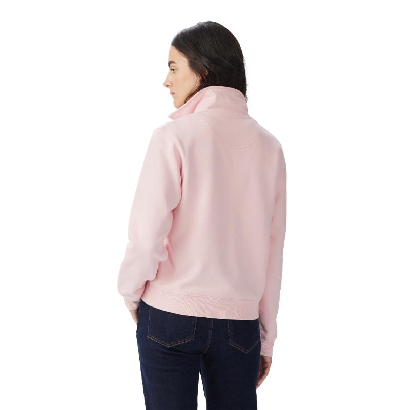 RM Williams Tricket Womens 1/4 Zip Sweatshirt-Pink