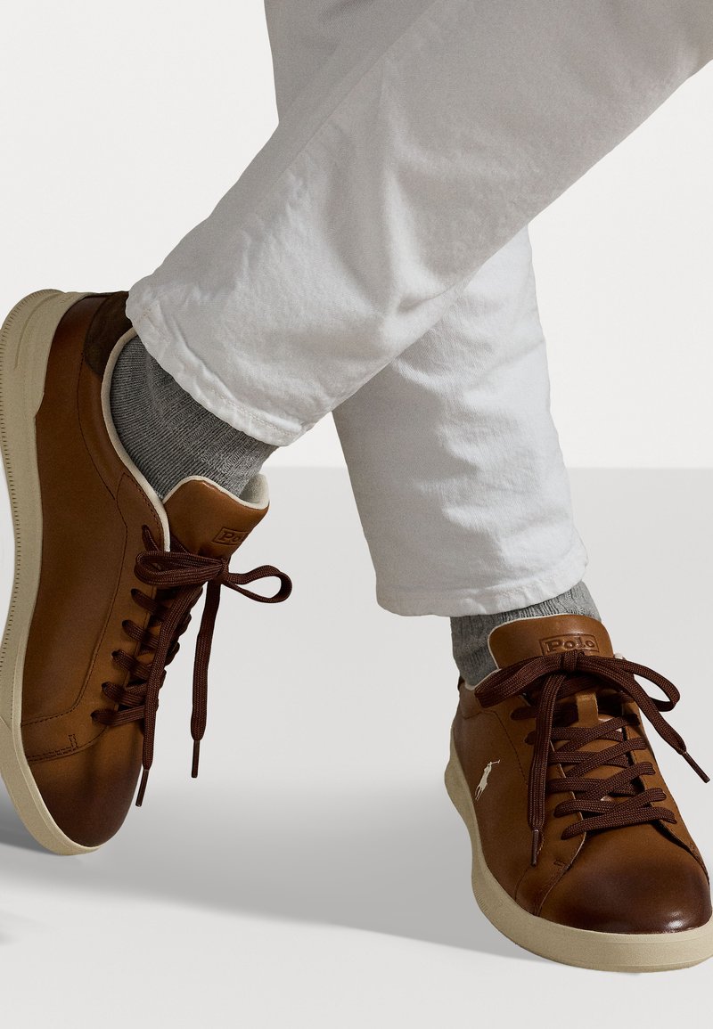 Polo Ralph Lauren Heritage Court II Leather Trainer