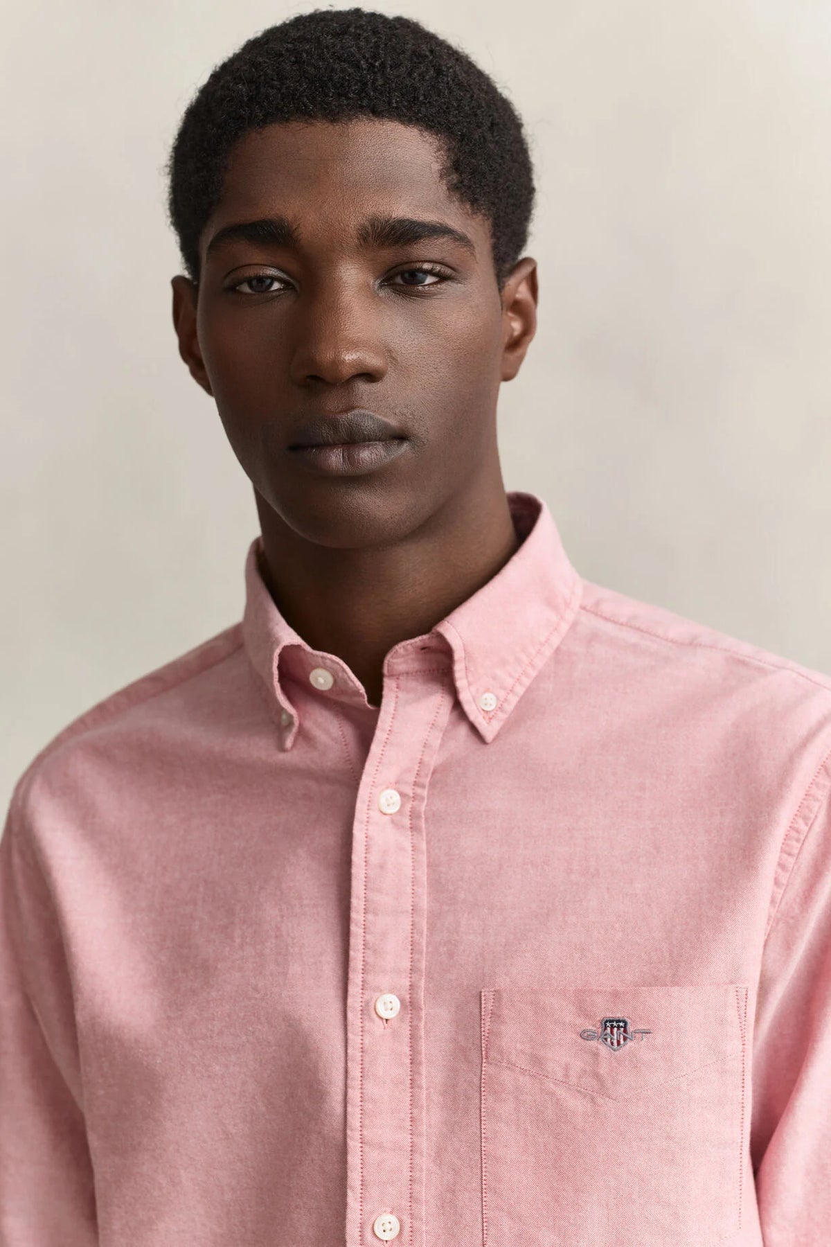 GANT Reg Fit Classic Oxford Shirt-Maple Fire