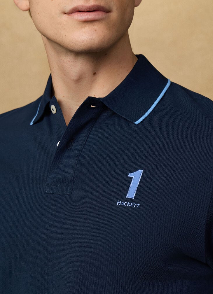 Hackett Heritage Classic Fit Number Polo - Old Navy