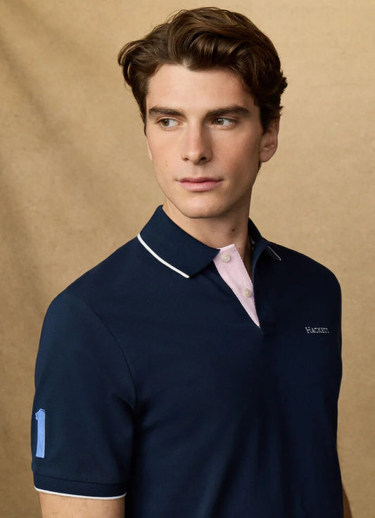 Hackett Heritage Classic Fit Back Sash Polo - Old Navy