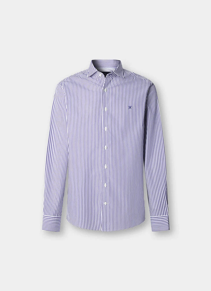 Hackett Tailored Fit City Bengal Stripe Shirt