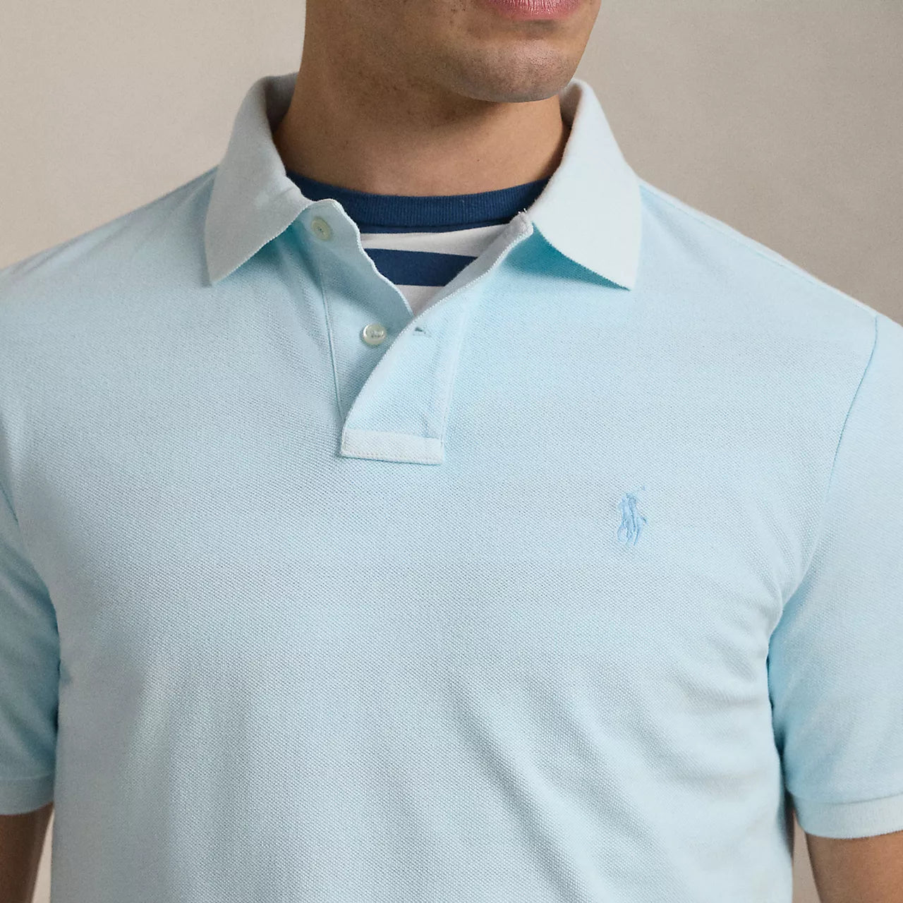 Polo Ralph Lauren Custom Slim Fit Mineral-Dyed Polo Shirt