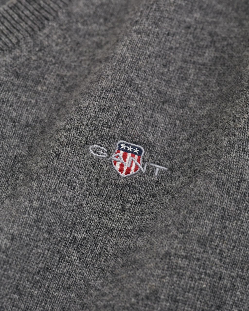 GANT Superfine Lambswool V-Neck Sweater