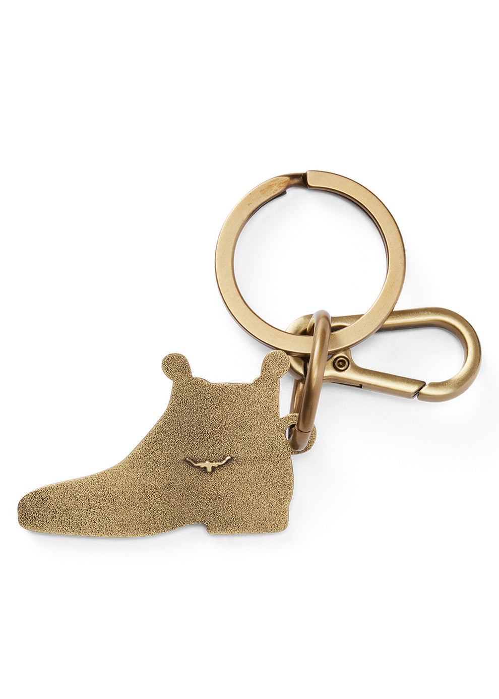 RM Williams Boot Enamel Boot Keyring Chestnut