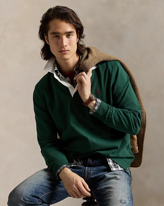Polo Ralph Lauren Vintage Pine  Iconic Rugby Shirt