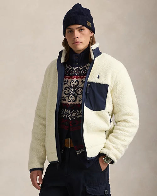 Polo Ralph Lauren Pile Fleece Hybrid Jacket