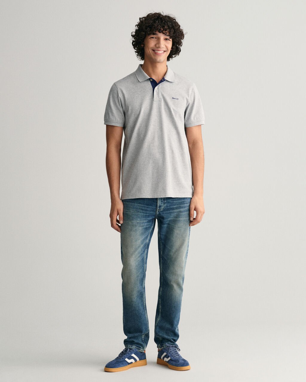 GANT Contrast Pique Polo Shirt