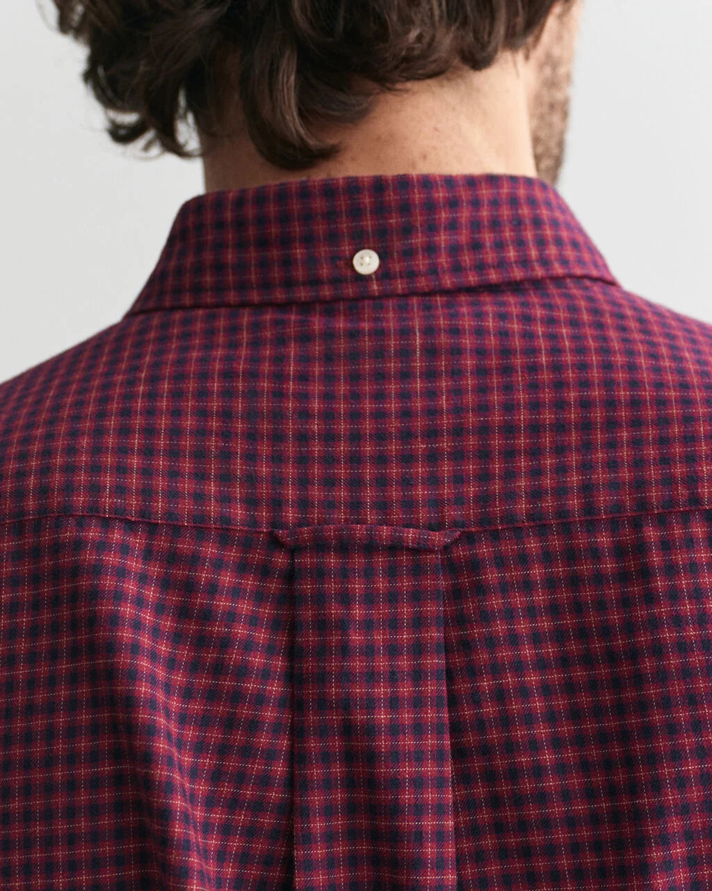 GANT Reg Fit Micro Checked Flannel Shirt