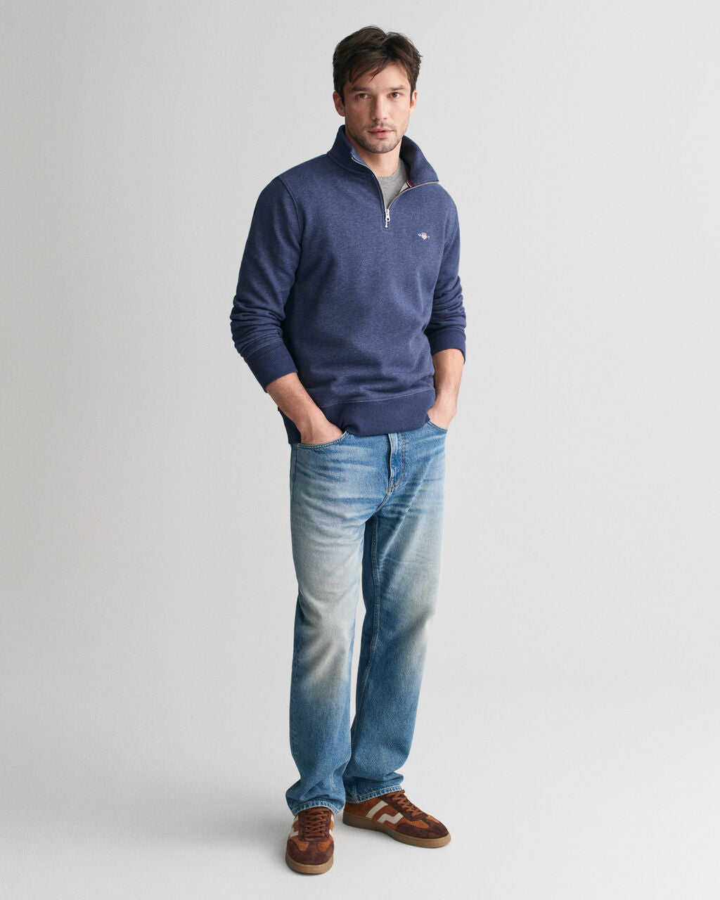 GANT Shield Half-Zip Sweatshirt