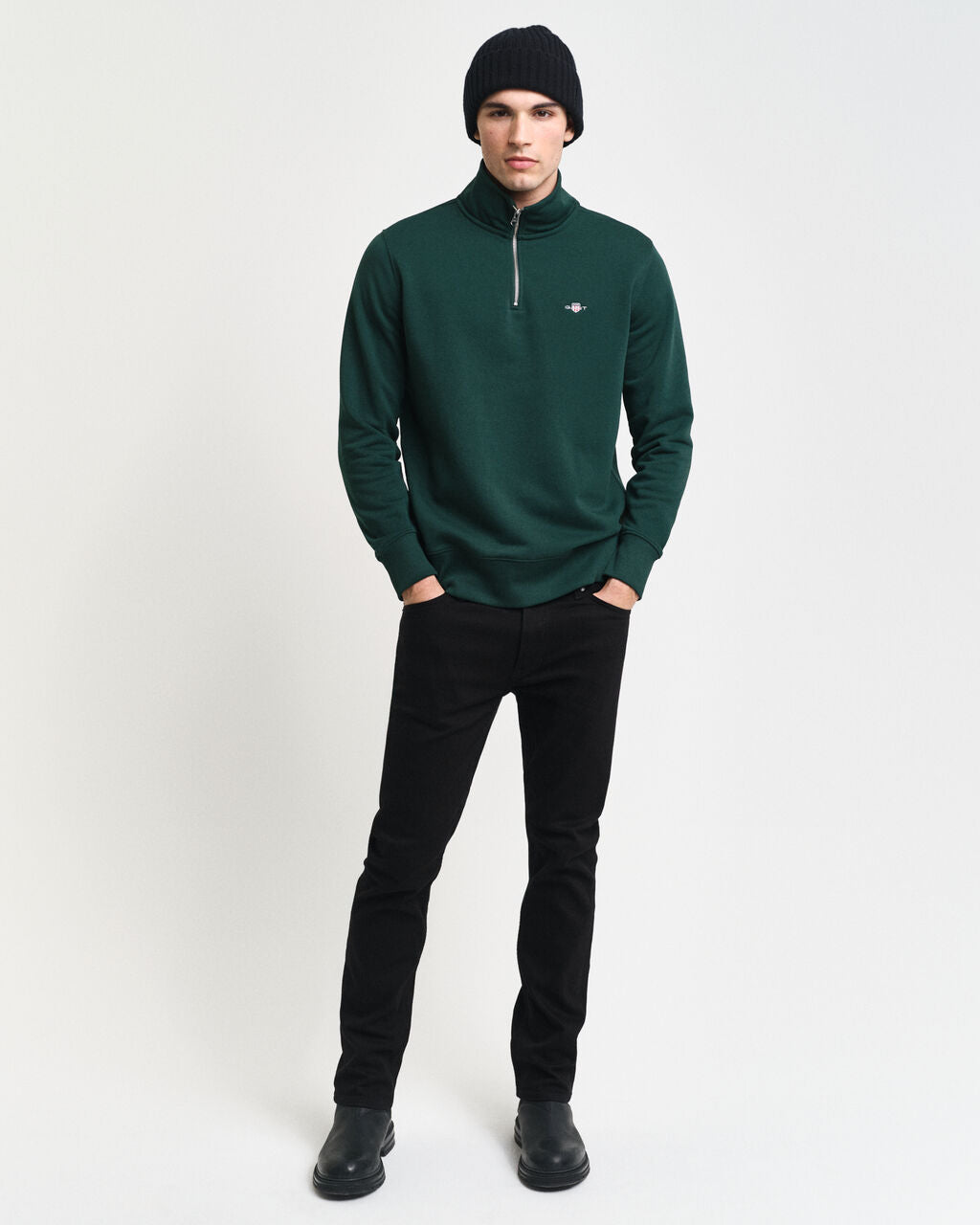 GANT Shield Half-Zip Sweatshirt