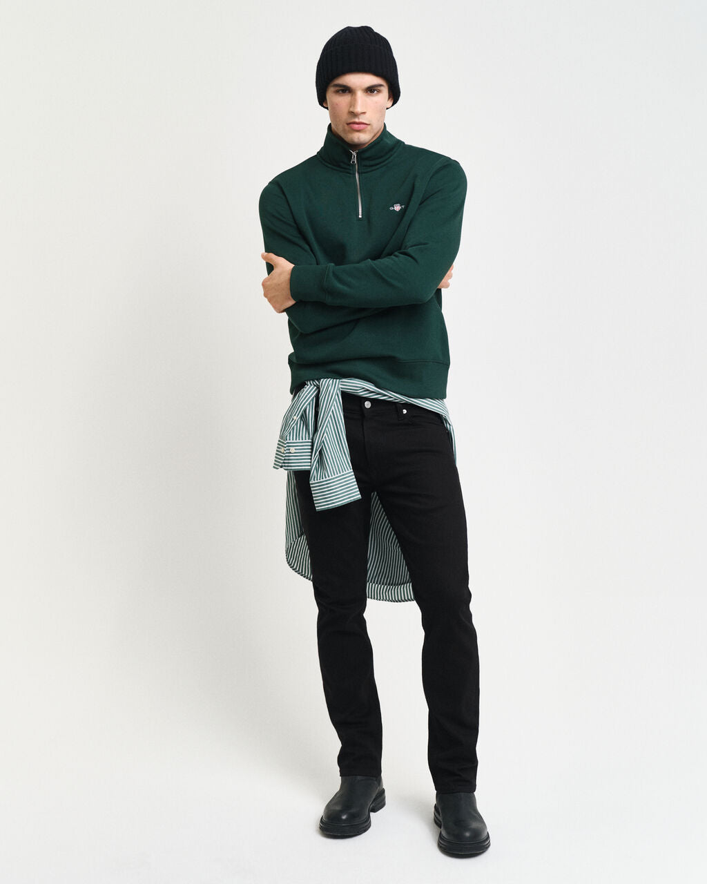 GANT Shield Half-Zip Sweatshirt