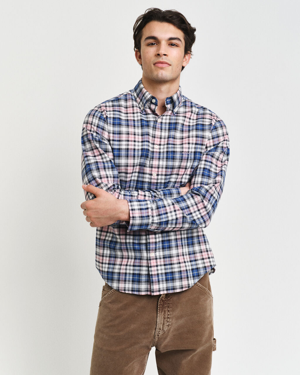 GANT Reg Fit Checked Archive Oxford Shirt