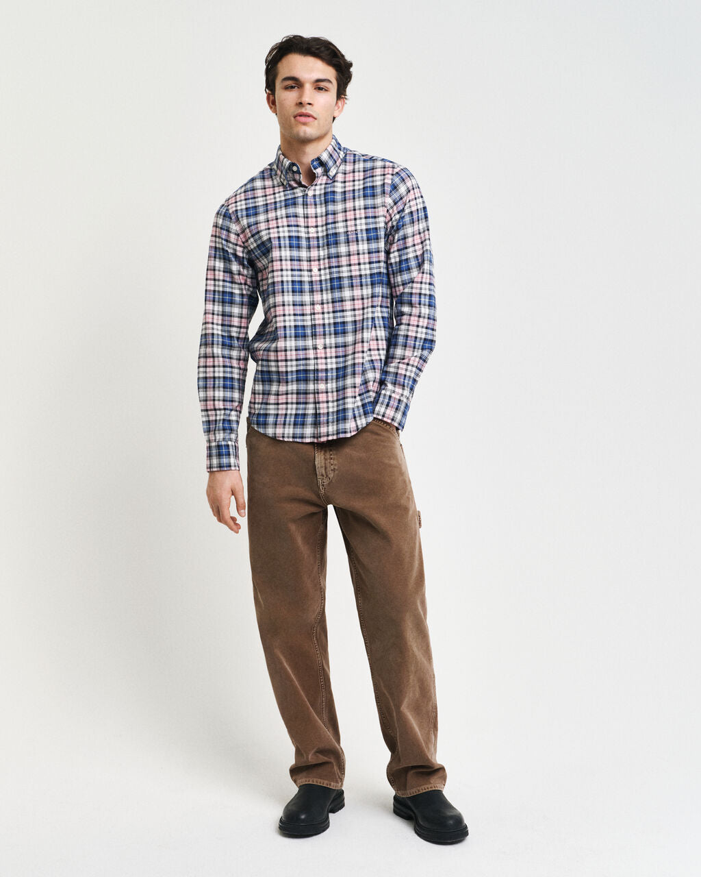 GANT Reg Fit Checked Archive Oxford Shirt