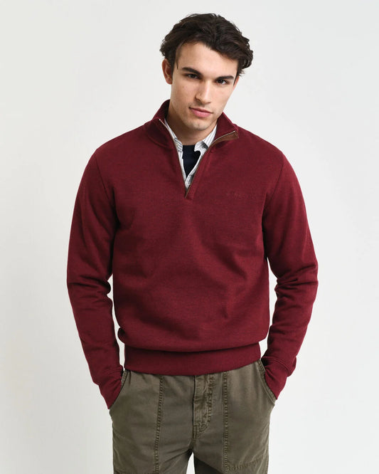 GANT Sacker Rib Half-Zip Sweatshirt