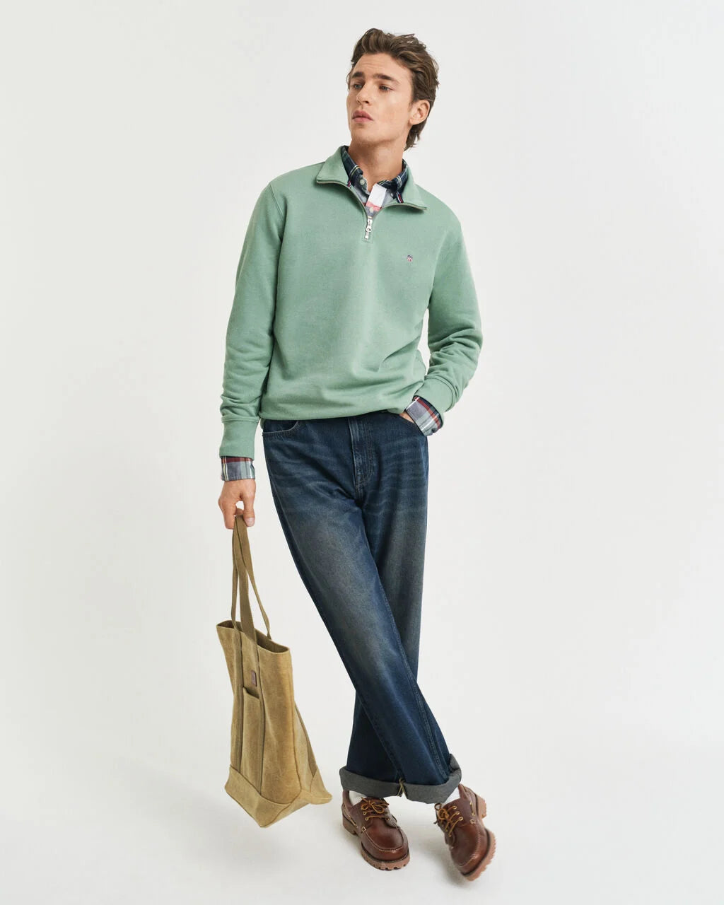 GANT Shield Half-Zip Sweatshirt