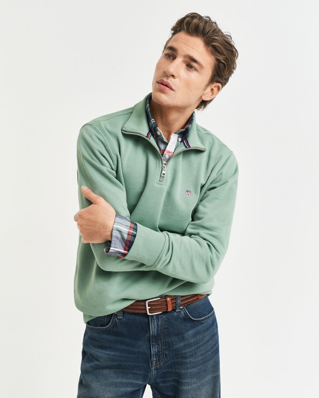 GANT Shield Half-Zip Sweatshirt