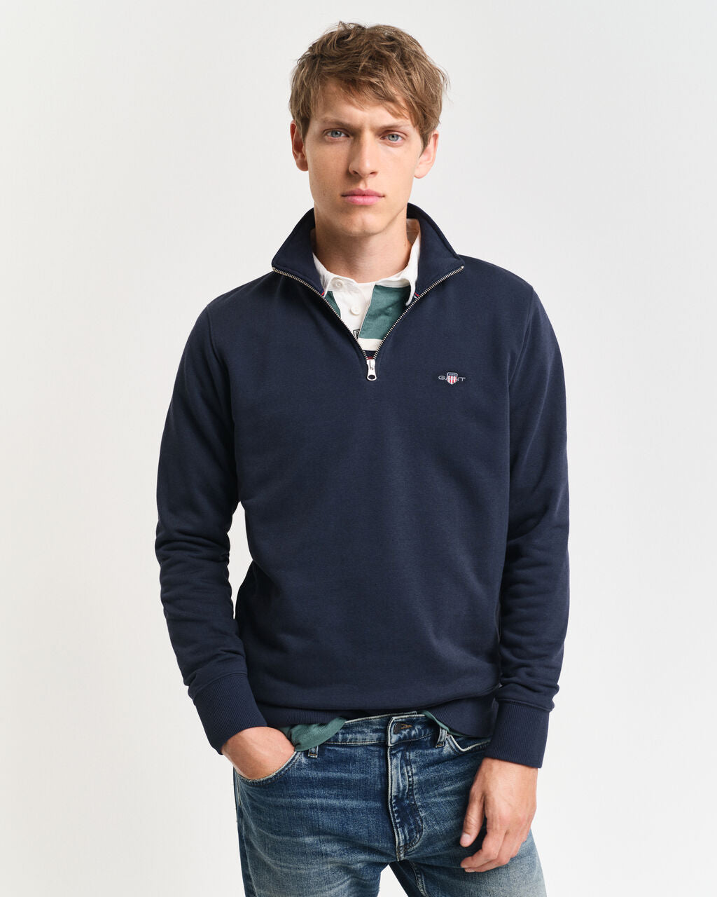 GANT Shield Half-Zip Sweatshirt