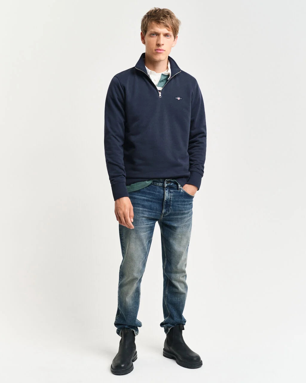 GANT Shield Half-Zip Sweatshirt