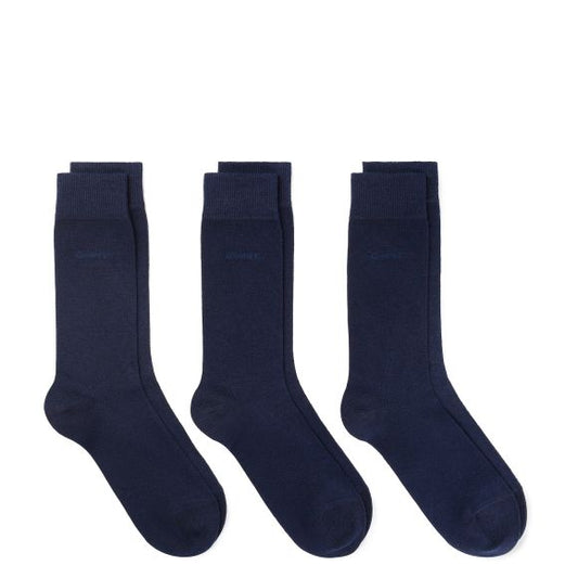 GANT 3-Pack Soft Cotton Socks