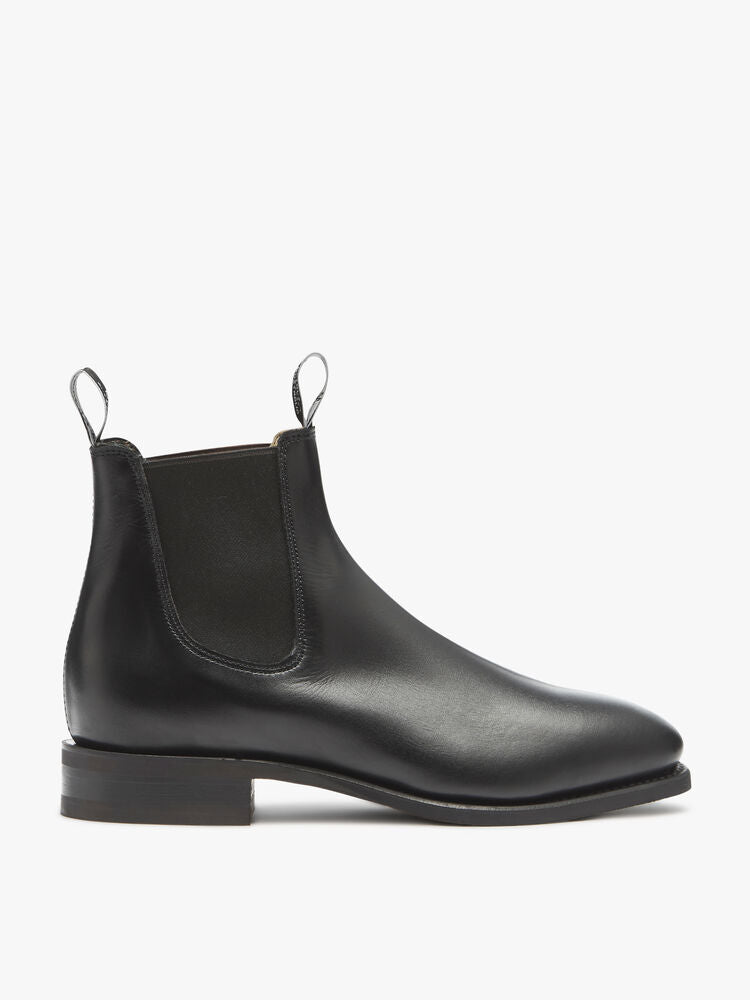 RM Williams Black Comfort Craftsman Boot