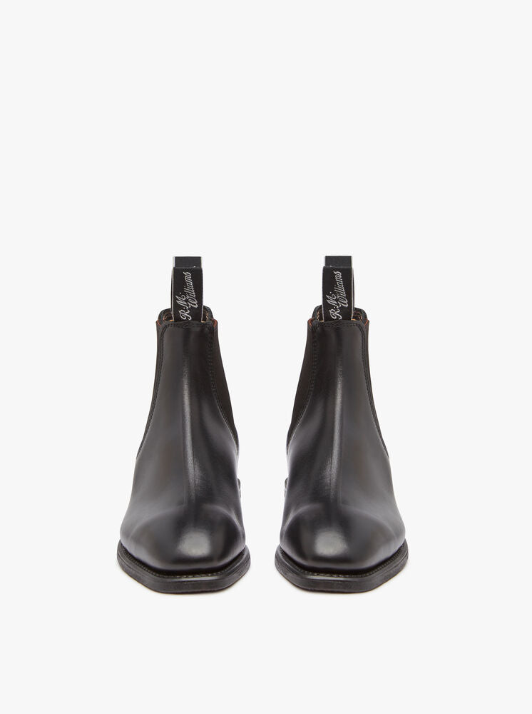 RM Williams Black Comfort Craftsman Boot