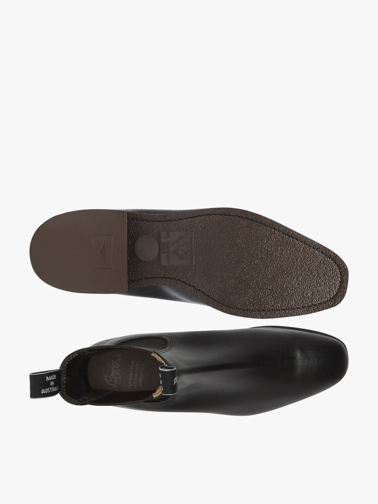 RM Williams Black Comfort Craftsman Boot