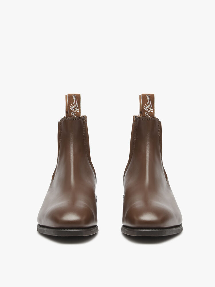 RM Williams Dark Tan Comfort Craftsman Boot