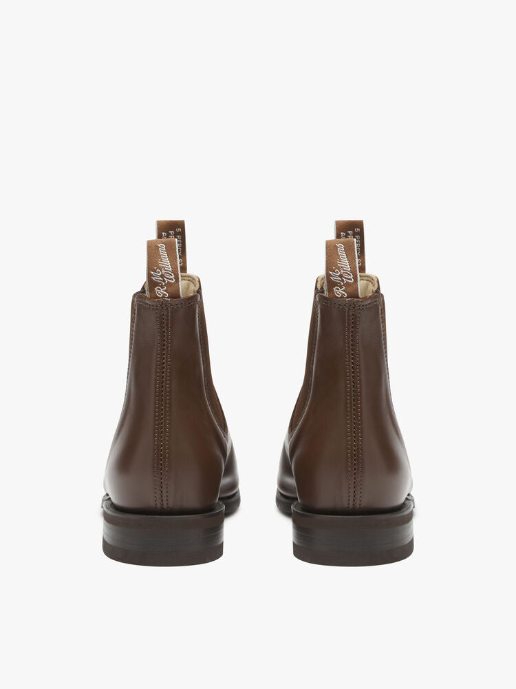 RM Williams Dark Tan Comfort Craftsman Boot