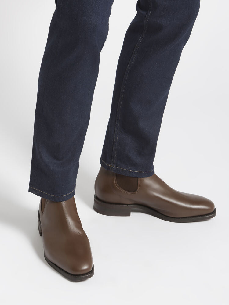 RM Williams Dark Tan Comfort Craftsman Boot